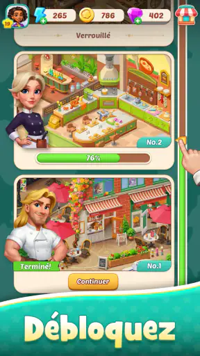Foodstars: Fusion et cuisine screenshot