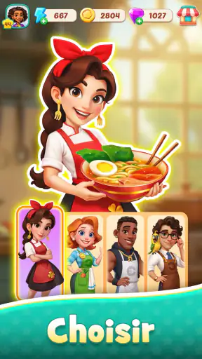 Foodstars: Fusion et cuisine screenshot