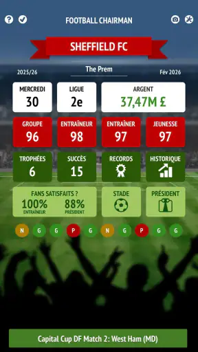 Football Chairman Pro screenshot