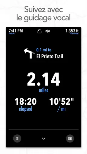 Footpath Calcul Itineraire screenshot
