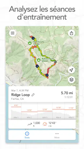 Footpath Calcul Itineraire screenshot