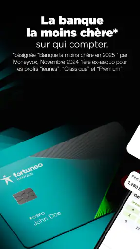 Fortuneo ma banque en ligne screenshot