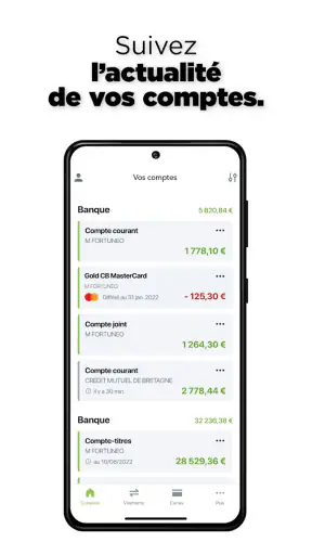 Fortuneo ma banque en ligne screenshot