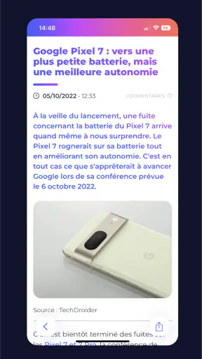 Frandroid screenshot