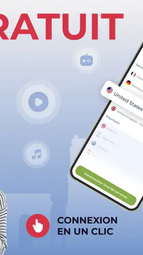 Free VPN gratuit - VPN Planet screenshot