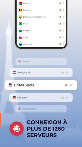 Free VPN gratuit - VPN Planet screenshot