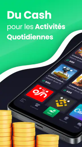 Freecash: Gagnez Cash&Cryptos screenshot