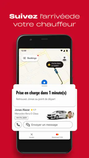 FREENOW - Taxi et plus screenshot