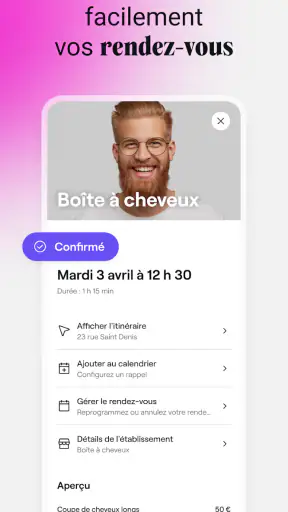 Fresha pour les clients screenshot