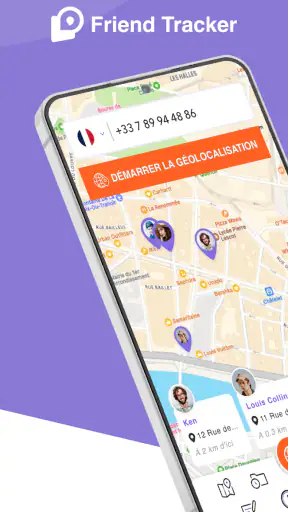 Friend Tracker - Geoloc Mobile screenshot