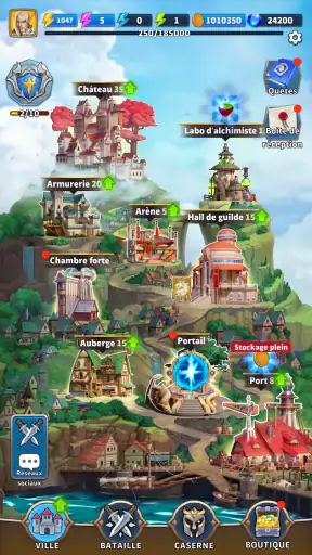 Friends & Dragons RPG tactique screenshot