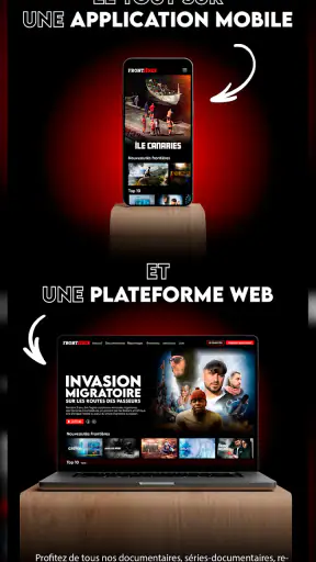 Frontières Media screenshot
