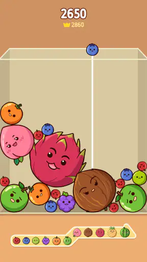 Fruit Merge: Juicy Drop Game screenshot