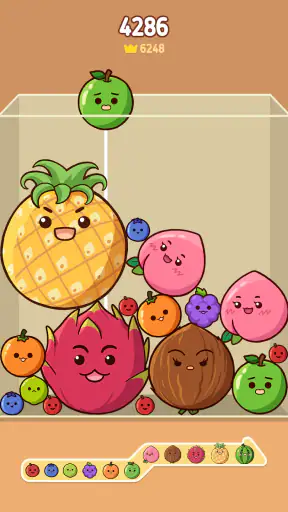Fruit Merge: Juicy Drop Game screenshot