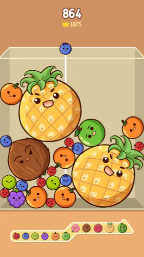 Fruit Merge: Juicy Drop Game screenshot