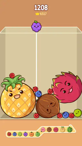 Fruit Merge: Juicy Drop Game screenshot