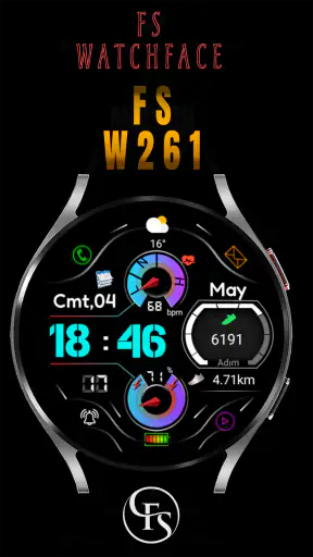 FSW261 WATCHFACE screenshot