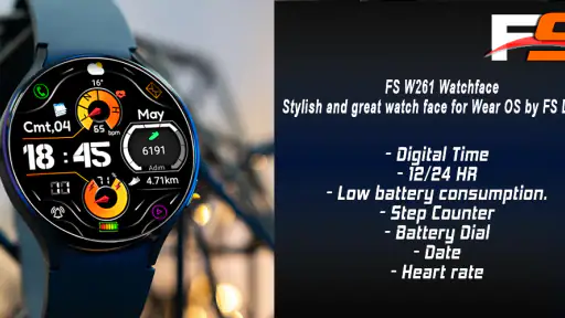FSW261 WATCHFACE screenshot
