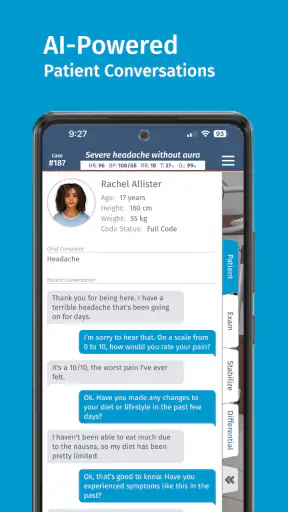 Full Code Medical Simulation screenshot