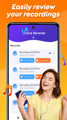 Funny Voice Reverse screenshot