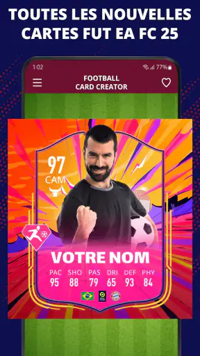 FUT Card Creator 25 screenshot