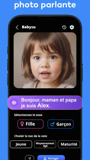 Futur Bébé Générateur - BabySu screenshot