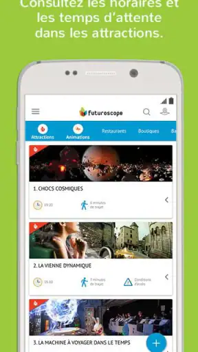 Futuroscope screenshot