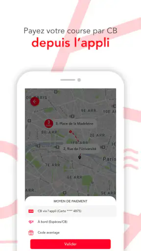 G7 TAXI Particulier - Paris screenshot