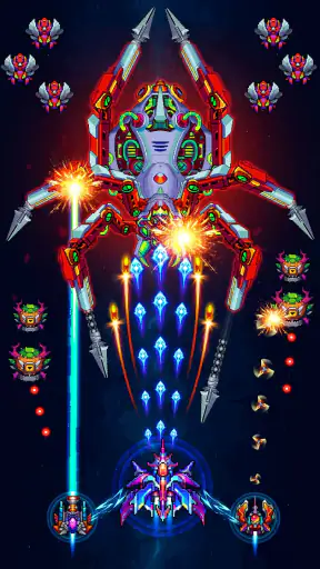 Galaxiga: Arcade Space Shooter screenshot