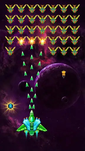 Galaxy Attack: Jeux d'avion screenshot