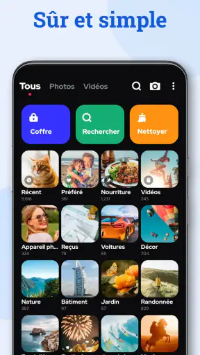 Galerie - Photo Lock App screenshot