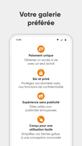Galerie simple Pro screenshot