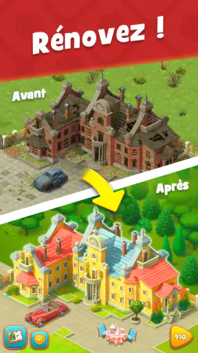 Gardenscapes screenshot