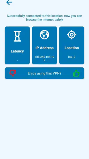 GEM VPN screenshot