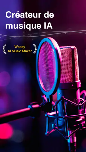 Générateur de musique IA Waazy screenshot