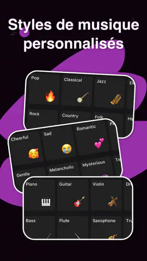 Générateur de musique IA Waazy screenshot