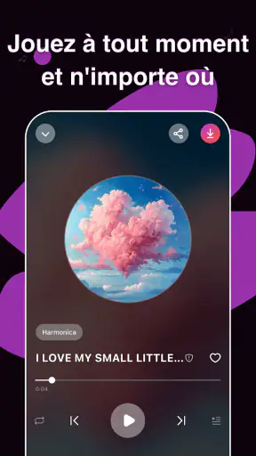 Générateur de musique IA Waazy screenshot