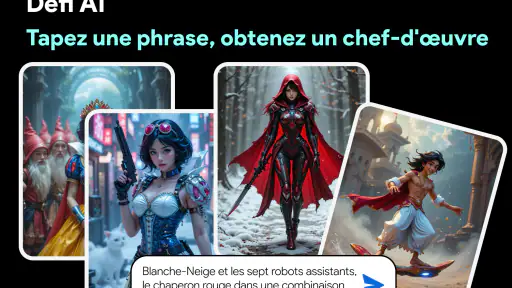 Générateur d'images AI screenshot
