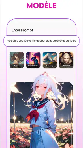 Genie: Créateur d'art animé IA screenshot