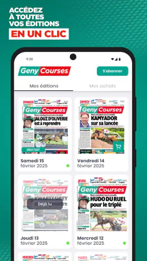 Geny Courses: pronostic quinté screenshot