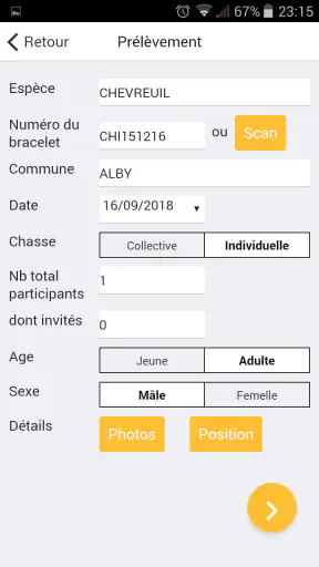 Geochasse Geoxys screenshot