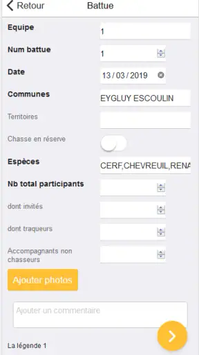 Geochasse Geoxys screenshot