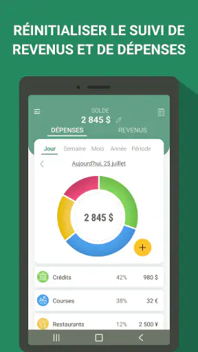Gestion budget - dépenses screenshot
