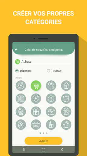 Gestion budget - dépenses screenshot