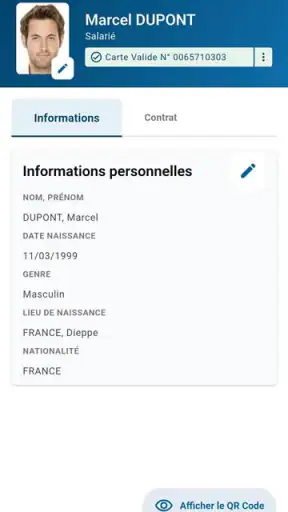 Gestion Carte BTP screenshot