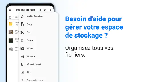 Gestionnaire File Commander screenshot