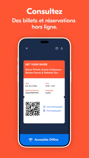 GetYourGuide : tours & billets screenshot