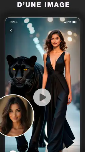 Glam AI: Éditeur Vidéo & Photo screenshot