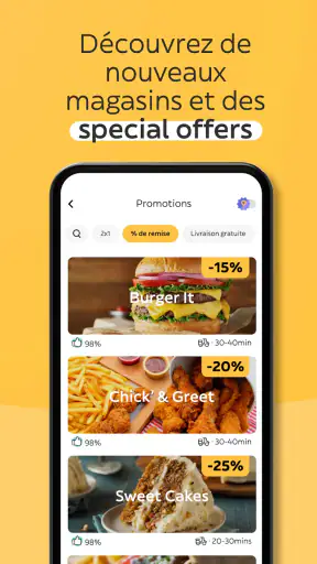 Glovo - Livraison à domicile screenshot