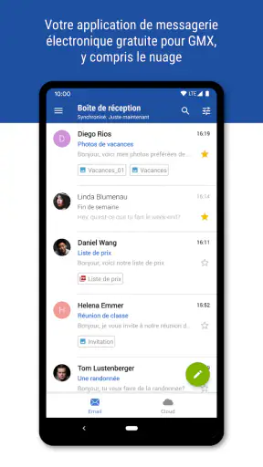 GMX - Mail & Cloud screenshot